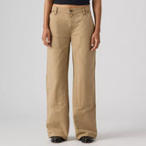 Workwear Loose Straight Pants - Canvas Kelp Tan