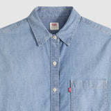 Harlie Boyfriend Shirt - Good Daze Med Indigo
