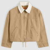 Loose Workwear Jacket - Canvas Kelp Tan