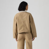 Loose Workwear Jacket - Canvas Kelp Tan