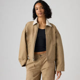 Loose Workwear Jacket - Canvas Kelp Tan