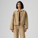 Loose Workwear Jacket - Canvas Kelp Tan