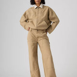 Loose Workwear Jacket - Canvas Kelp Tan