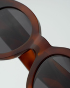 Polly Amber - Grey Solid Lens