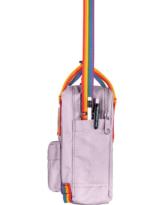 Väska Kånken Rainbow Sling - Pastel Lavender-Rainbow