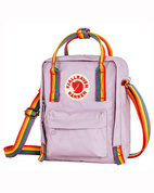 Väska Kånken Rainbow Sling - Pastel Lavender-Rainbow