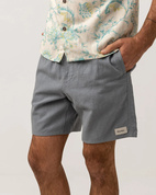 Shorts Textured Linen Jam - Slate - 36