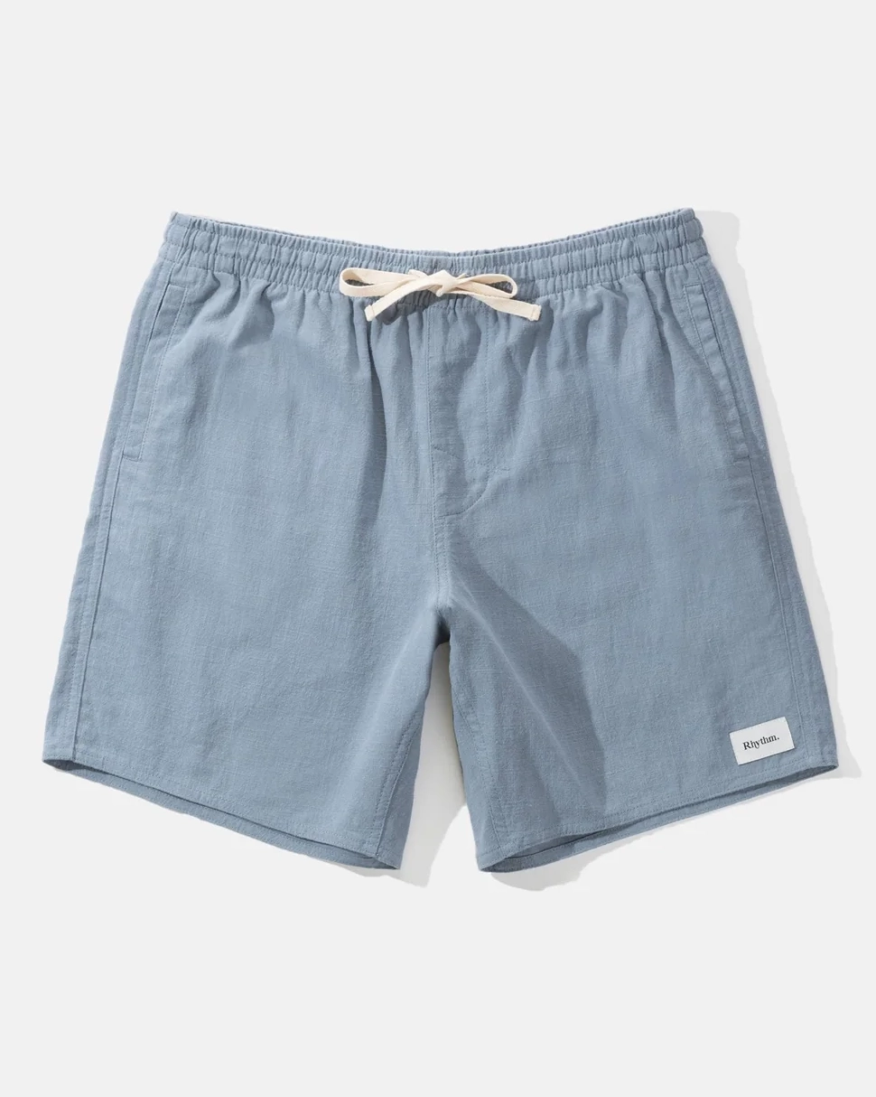 Shorts Textured Linen Jam - Slate - 33