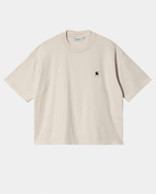W´s Nelson T-Shirt - Natural Garment Dyed - S