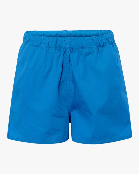 W´s Organic Twill Shorts - Pacific Blue