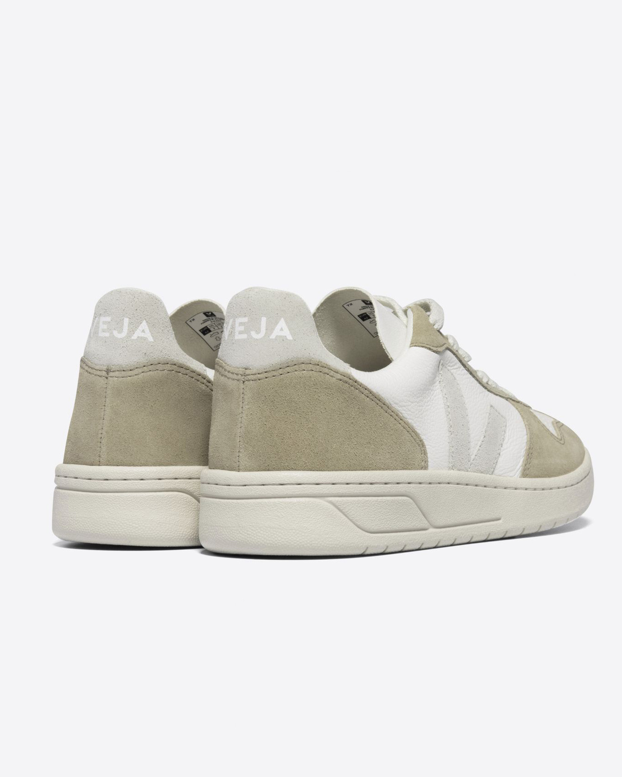 Sneaker V-10 Suede - White Natural Sahara - 42