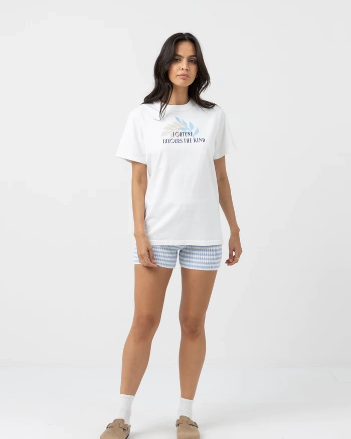 T-shirt Fortune Boyfriend - Vintage white  - XS