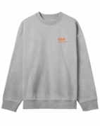 M´s Boxy Surfshop Sweatshirt - Grey Melange - M