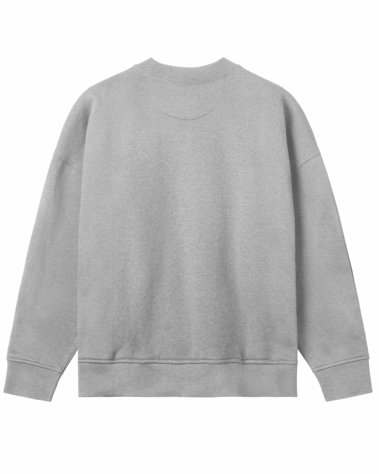W´s Oversized Surfshop Sweatshirt - Grey Melange - XS