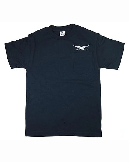Skip Frye Pocket T-Shirt - Navy   - M