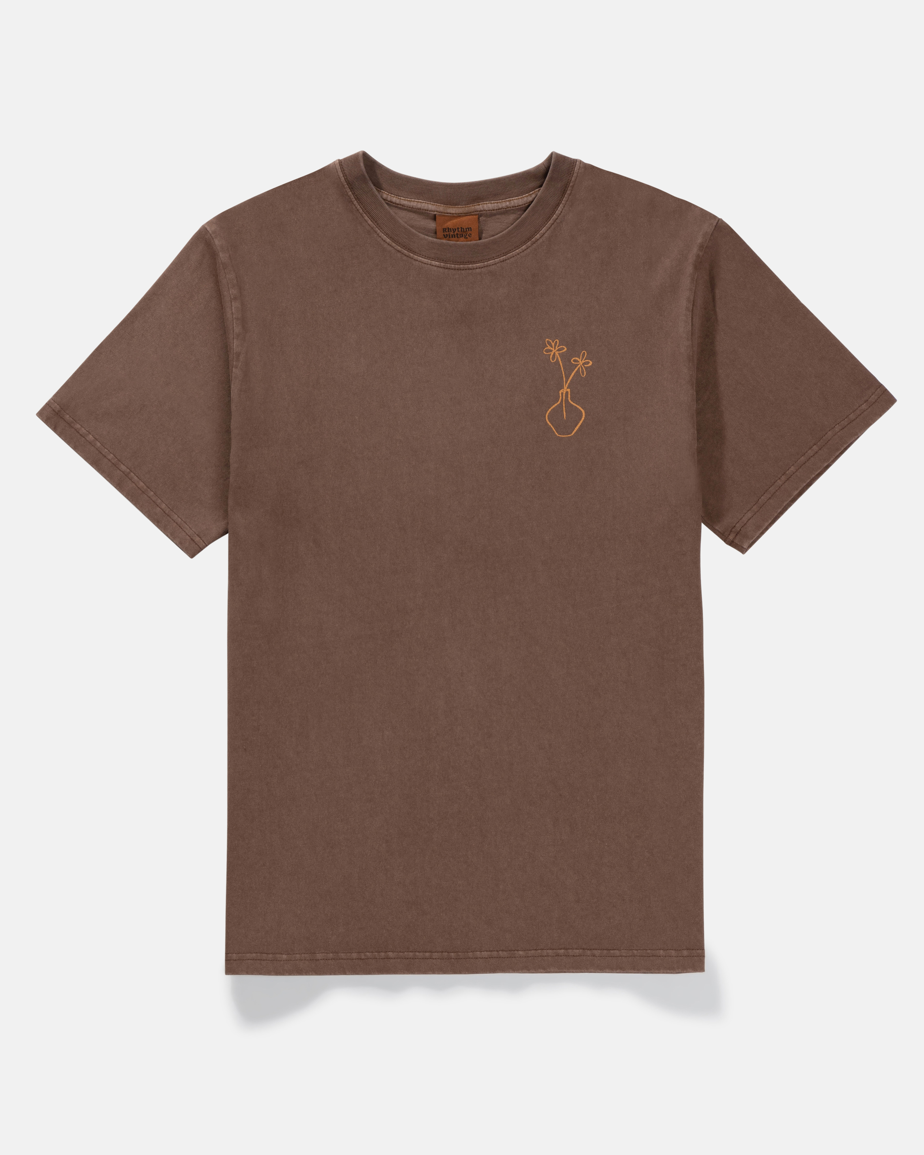 T-shirt Outside Vintage - Brown