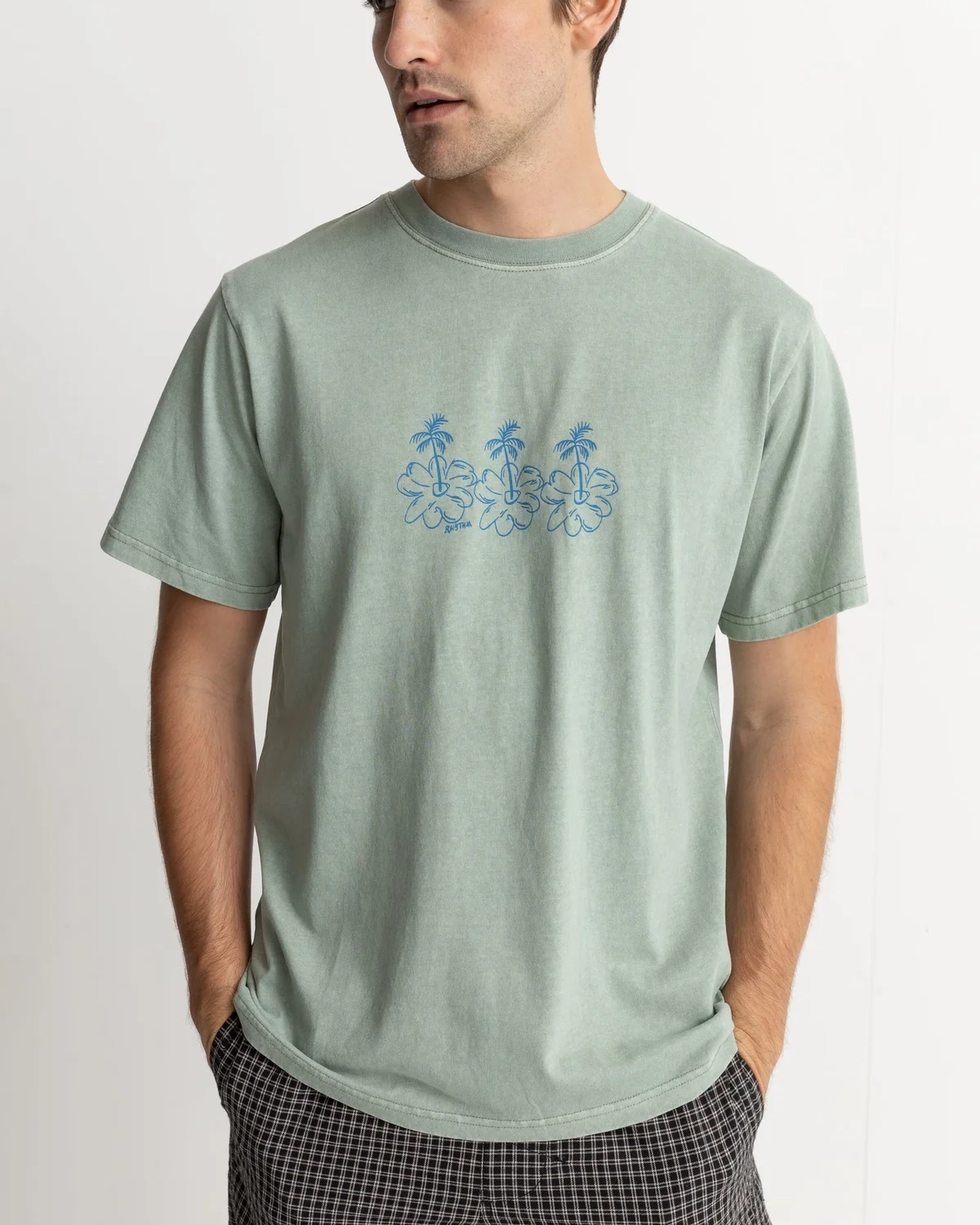 T-shirt La Palma Vintage - Seafoam
