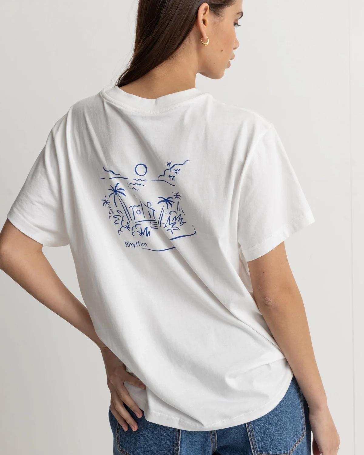 T-shirt Palma Band Tee W´s - Vintage White - L