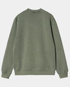 Tröja Duster Script Sweatshirt - Park Garment Dyed - M