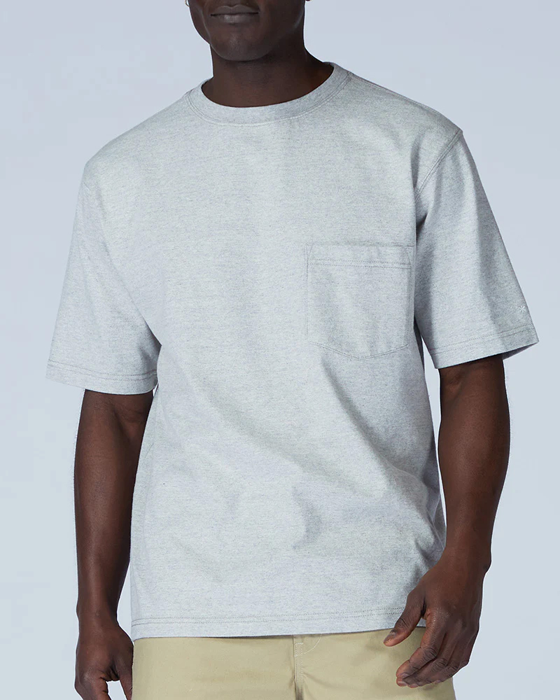 T-shirt Recycled Cotton Heavy - Grey