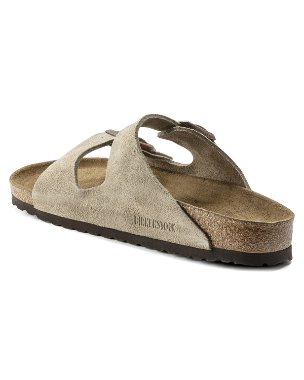 Sandal Arizona Smal Soft Footbed Suede Leather - Taupe - 37