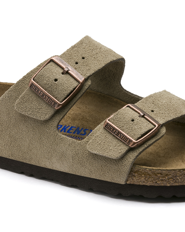 Sandal Arizona Normal Soft Footbed Suede Leather - Taupe- 41