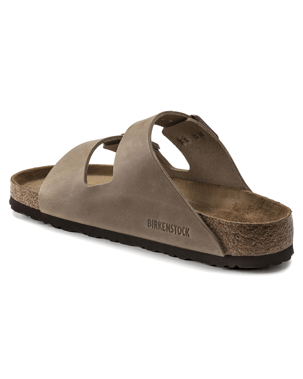 Sandal Arizona Narrow Soft Footbed Oiled Leather - Tobacco Brown - 40