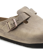 Toffla Boston Smal Soft Footbed Oiled Leather - Tobacco Brown - 37