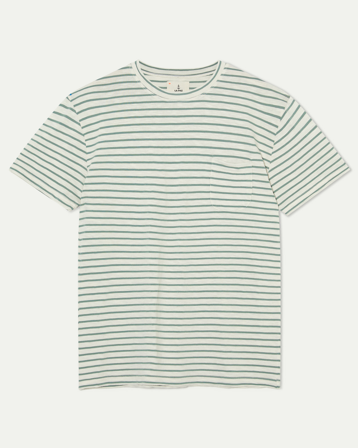 T-shirt Guerreiro Pocket - Green Bay Stripes - S