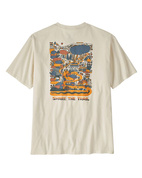 T-shirt Commontrail Pocket - Birch White - M