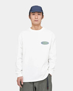 Långärmad T-shirt Oval - Sand Pigment - S