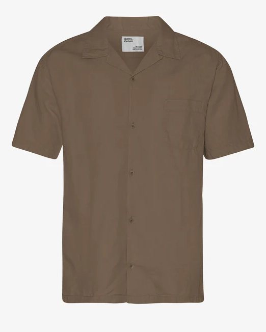 Skjorta Linen Short - Cedar Brown