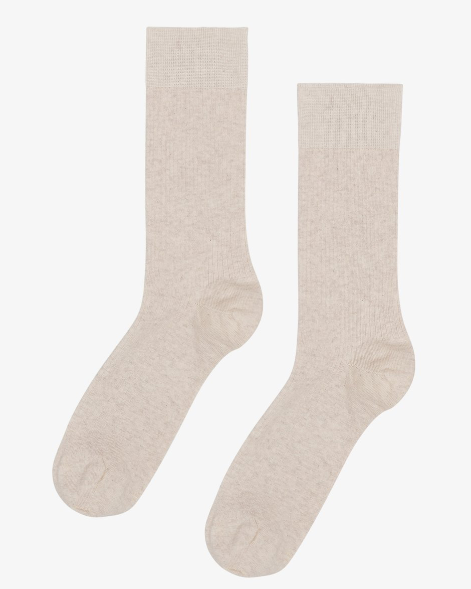 Classic Organic Sock - Ivory White