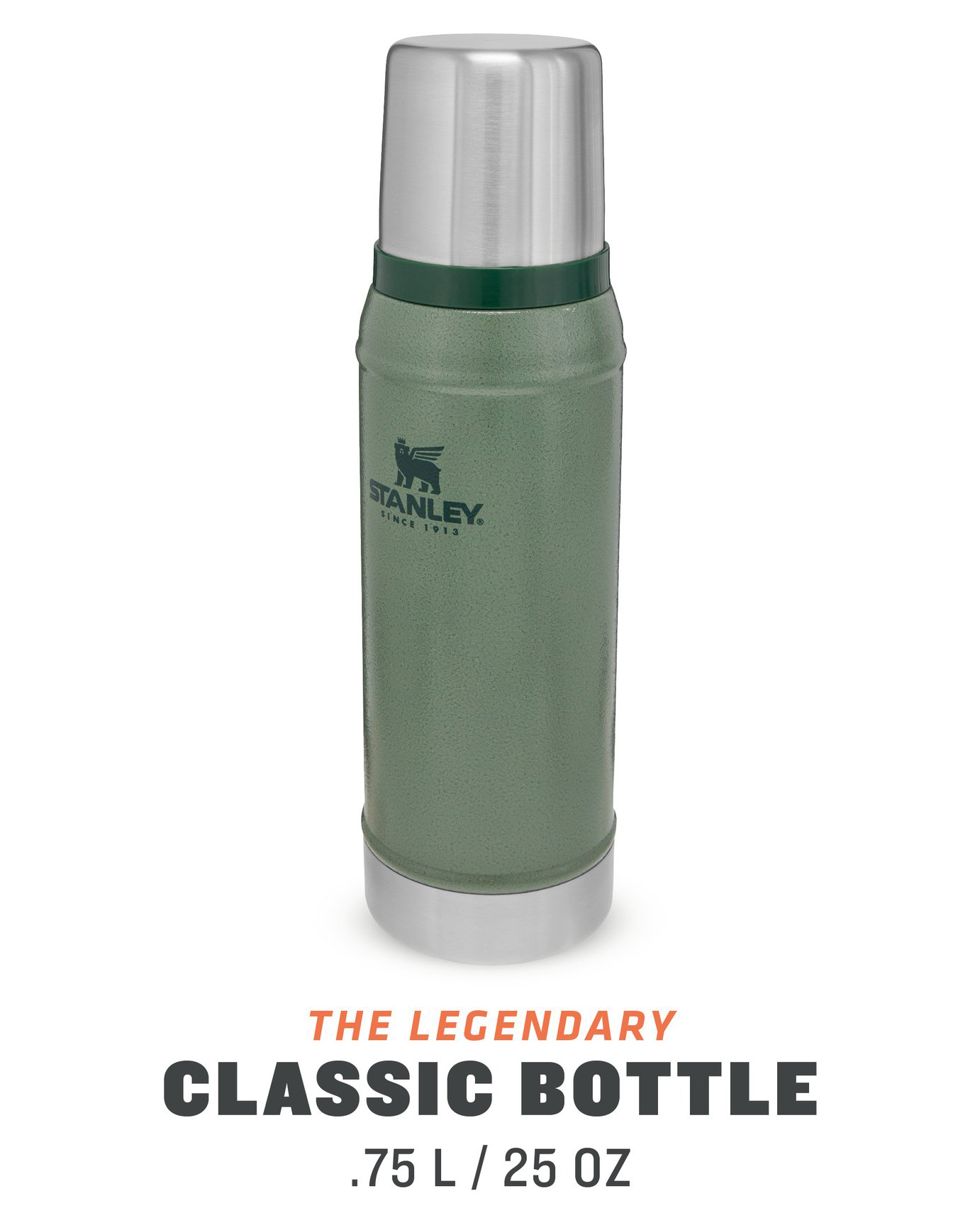 Classic Vacuum Bottle 0.75L - Green