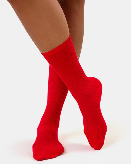 Strumpor W´s Classic Organic Socks - Heather Grey