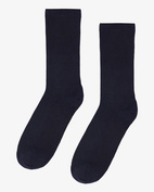 Strumpor W´s Classic Organic Socks - Navy Blue