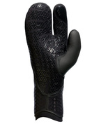 Våtdräktshanske 5mm Drylock 3-Finger Mitt Wetsuit Gloves - Black - S