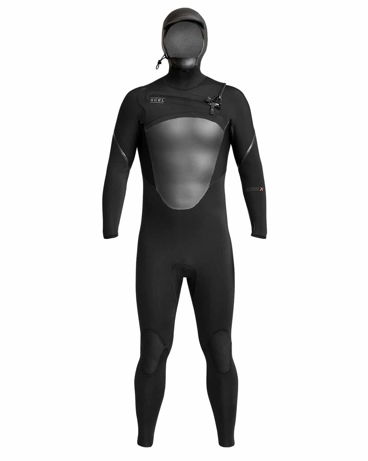 Våtdräkt 5/4 Axis X Hooded Wetsuit - Black