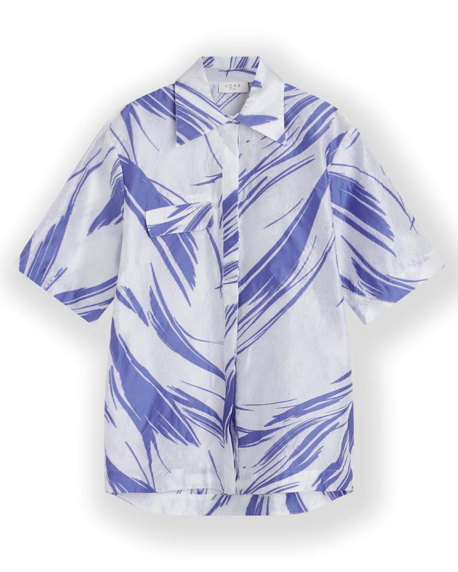 Skjorta Leisure - Blue Print - XS