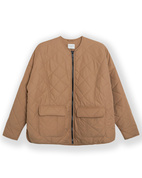 Jacka Cora Quilted - Light Brown - S/M