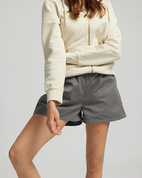 W´s Organic Twill Shorts - Ivory White - M