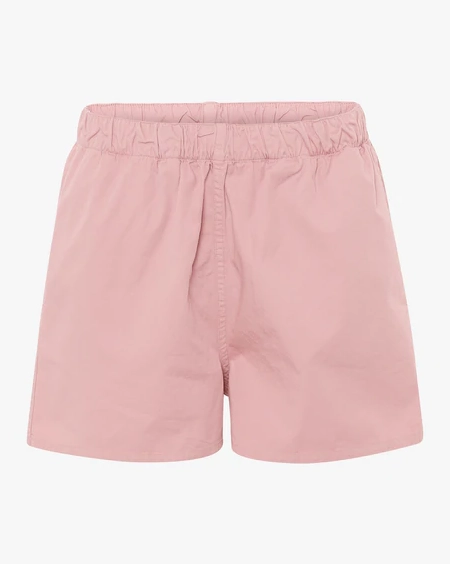 W´s Organic Twill Shorts - Faded Pink