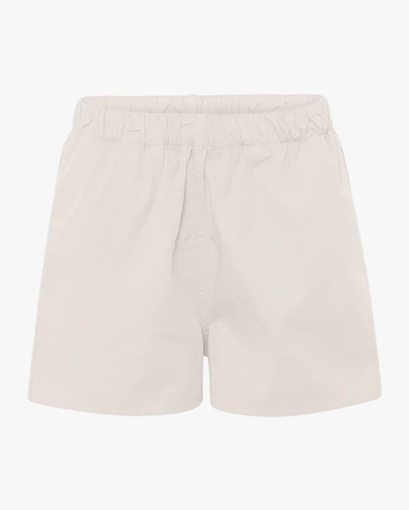 W´s Organic Twill Shorts - Ivory White - XS