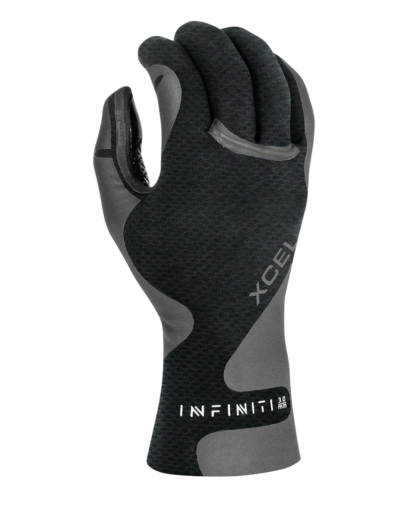 Våtdräktshandske 3mm Infiniti 5-Finger Gloves - Black - M