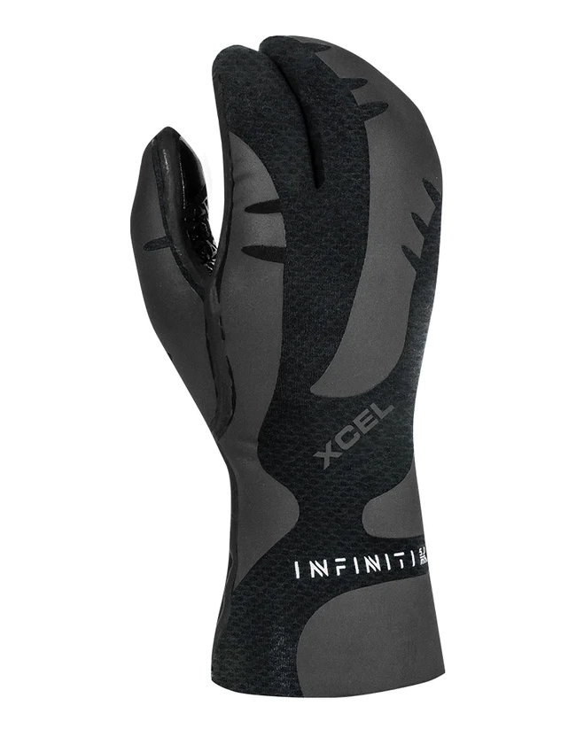 Våtdräktshandske 5mm Infiniti 3 Finger - Black - XL