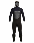 Våtdräkt 6/5 Infiniti Hooded Wetsuit - Black - XL